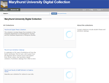 Tablet Screenshot of digital.collection.marylhurst.edu